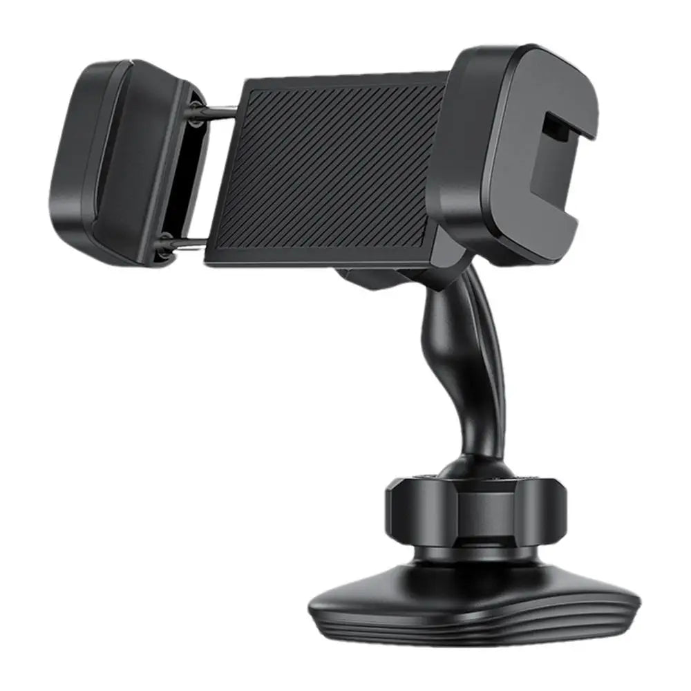 Magnetische telefoonhouder voor in de sportschool, 360° verstelbare standaard voor mobiele telefoons, compatibel met 4-7 inch smartphones, met legering basis en gewricht